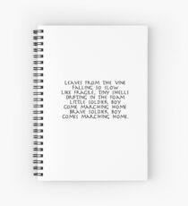 Iroh quote 2 Spiral Notebook