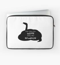 GIRLS like snakes Laptop Sleeve