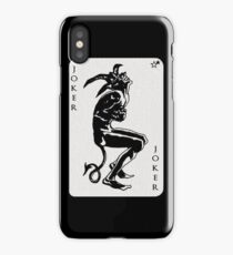 Joker Playing Card iPhone Case/Skin