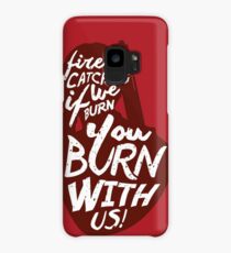Hunger Games Quote Case/Skin for Samsung Galaxy