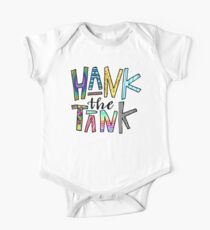 Body de manga corta para bebé ¡HANK el TANQUE!