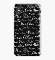 Cara Mia Mon Cher iPhone Case