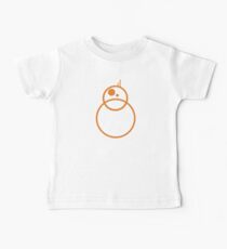 Minimal Trans BB8 Baby Tee