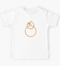 Minimal Trans BB8 Kids Tee