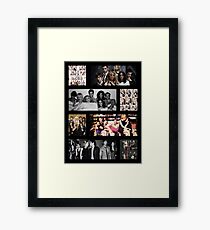 Gossip Girl Cast Framed Print