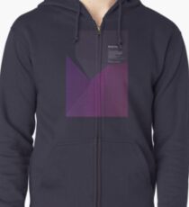 Modernist Zipped Hoodie