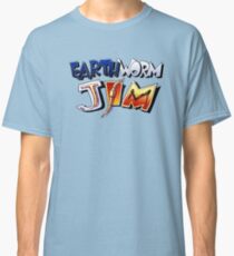 Earthworm Jim Logo Classic T-Shirt