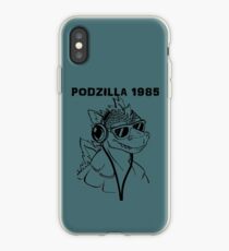 Podzilla 1985 Retro iPhone Case