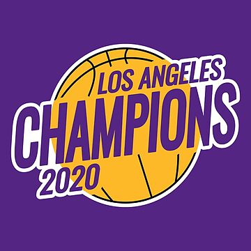 2020 Dodgers Lakers Champions Los Angeles stickers LA