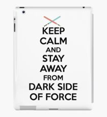 Keep Calm Dark Side iPad Case/Skin
