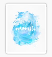 Namaste art print Sticker