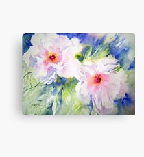 Peony Perfection Canvas Print