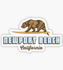 Newport Beach - California. Sticker