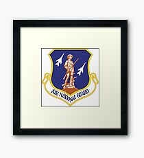 Emblem der Luft-Nationalgarde Vereinigter Staaten Gerahmtes Wandbild