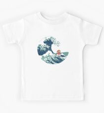 Ponyo and The Great Wave off Kanagawa - Moderne Kids Tee