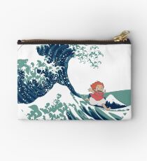 Ponyo and The Great Wave off Kanagawa - Moderne Studio Pouch
