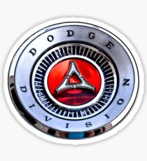 Classic Dodge Car Emblem Sticker