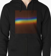 through the light Zipped Hoodie