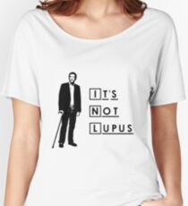 Camiseta ancha para mujer Dr House - No es lupus
