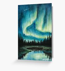 Skyscape - Northern Lights Greeting Card