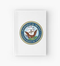Seal of the United States Department of Navy Hardcover Journal