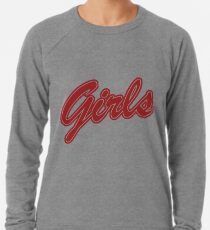 Girls (Red) Lightweight Sweatshirt