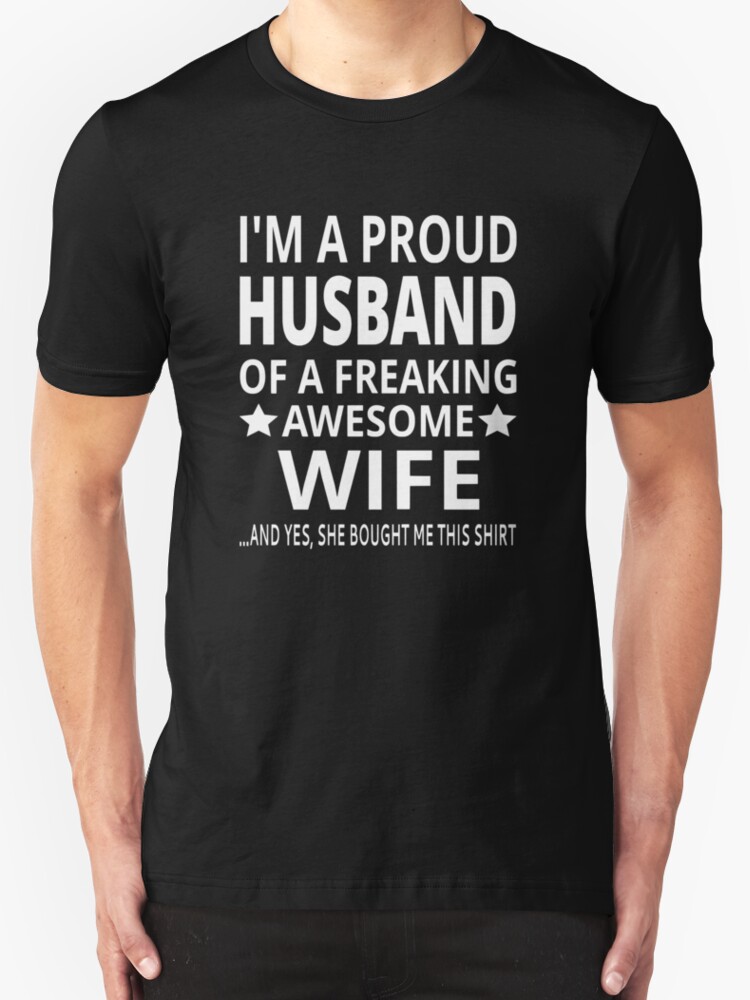 freaking awesome husband t shirt