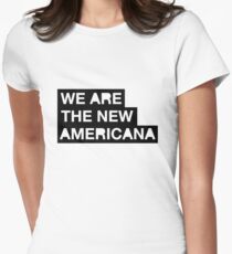 new americana Women's Fitted T-Shirt
