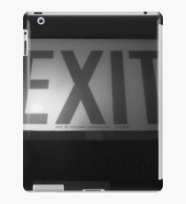 Exit iPad Case/Skin
