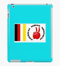 American Indian Movement with Flag iPad Case/Skin