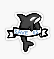 Save The Whales Sticker