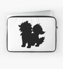 Arcanine Silhouette Laptop Sleeve