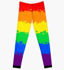 Legging Gay Pride Flag- Retro