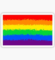 Gay Pride Flag - Retro Sticker
