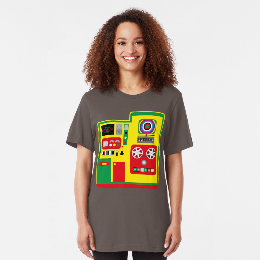 NDVH Chock-A-Block Slim Fit T-Shirt