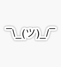 ¯\_(ツ)_/¯ Sticker