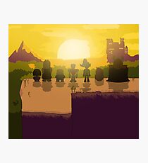 Undertale True Pacifist Ending Photographic Print