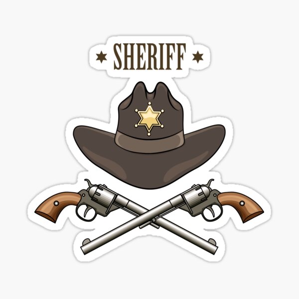 Sheriff Stickers | Redbubble