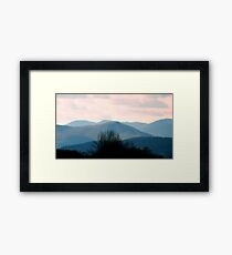 Blue Hills ^ Framed Print