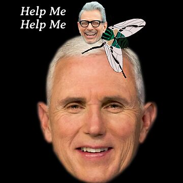 : Mike Pence Fly Hair - Funny Debate Meme Design - Vice Premium T- Shirt : Clothing, Shoes & Jewelry