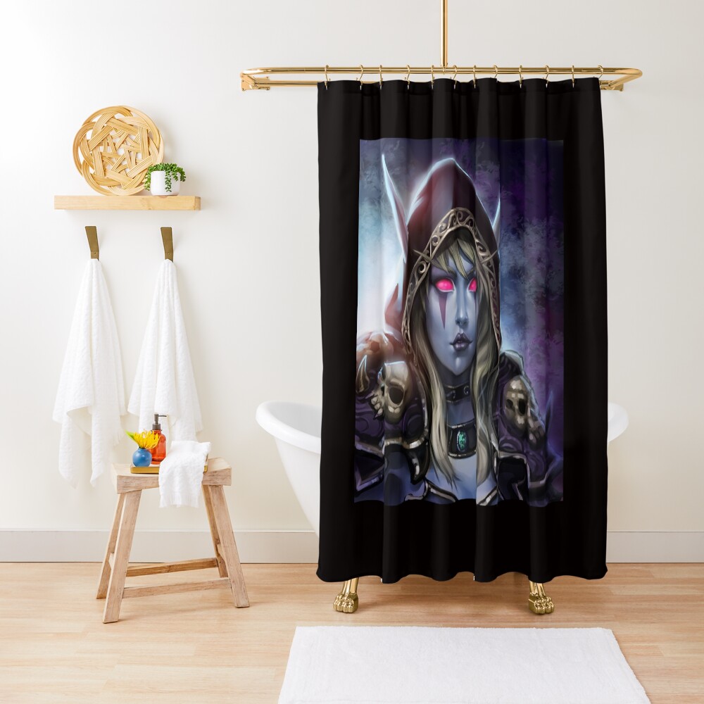 Lady Sylvanas Windrunner Shower Curtain