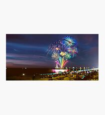 NYE Fireworks 2015 | Brighton Beach Photographic Print