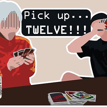 Chan with Felix playing UNO meme (without background) iPad Case