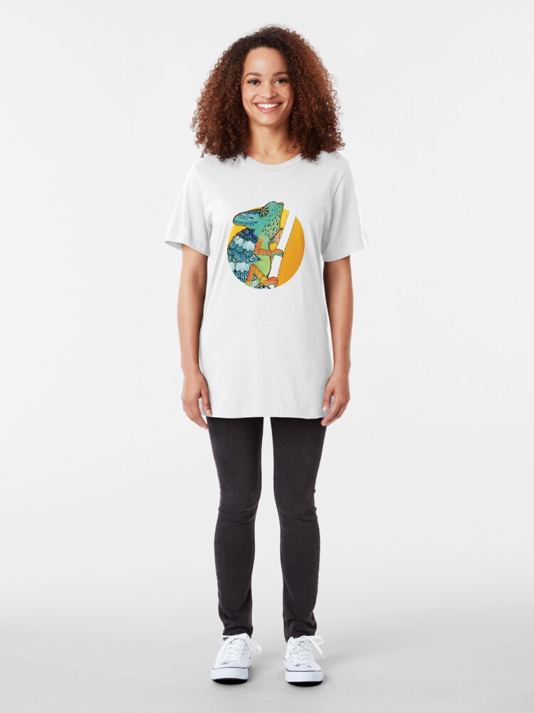 Alternate view of Veiled Chameleon II Slim Fit T-Shirt
