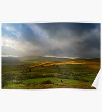 Wensleydale from Buttertubs Pass Poster