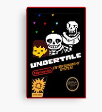 Undertale NES Edition Canvas Print