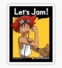 Jamming with Edward Sticker
