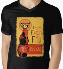 Les Furets de Feu Men's V-Neck T-Shirt