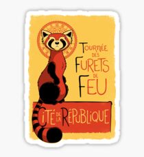Les Furets de Feu Sticker