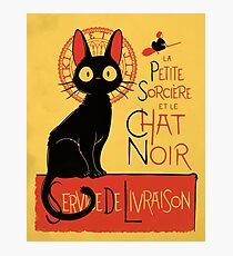 La Petite Sociere et le Chat Noir - Service de Livraison Photographic Print